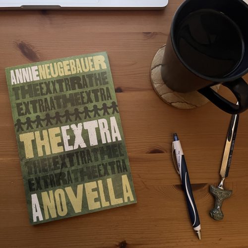 Creeping paranoia is the order of the day in Annie Neugebauer’s debut novella, The Extra